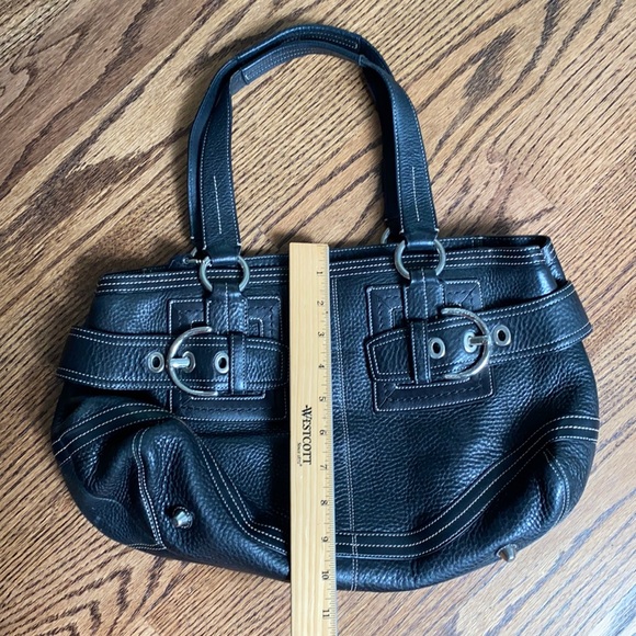 COACH Hampton Bag. Black Leather. - Picture 7 of 7